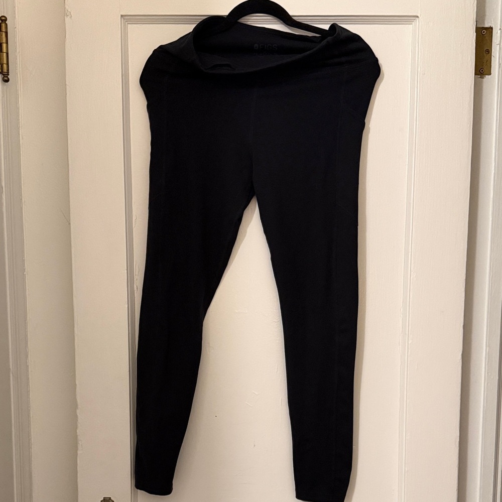 Figs Black High-Rise Leggings